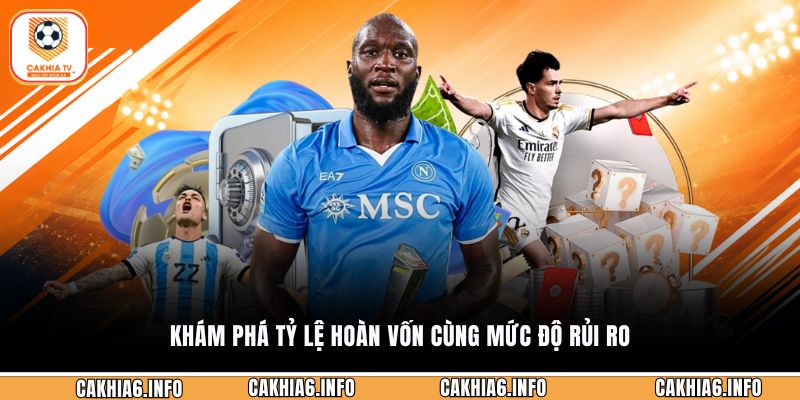 Khám phá tỷ lệ hoàn vốn cùng mức độ rủi ro